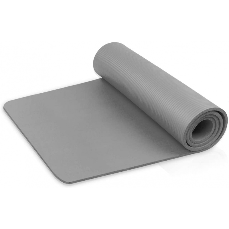 Linder Exclusiv podložka na cvičení YOGA Grey 180x80x1 cm