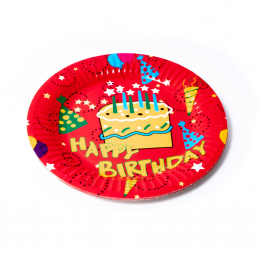 Aga4Kids Papírové talířky 23cm DS932-2 10 ks