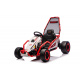 Vozidlo Gokart TORNADO s funkcí driftu Červený