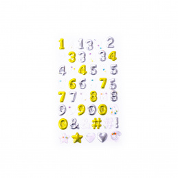 Aga4Kids Samolepící čísla DS8101ZC
