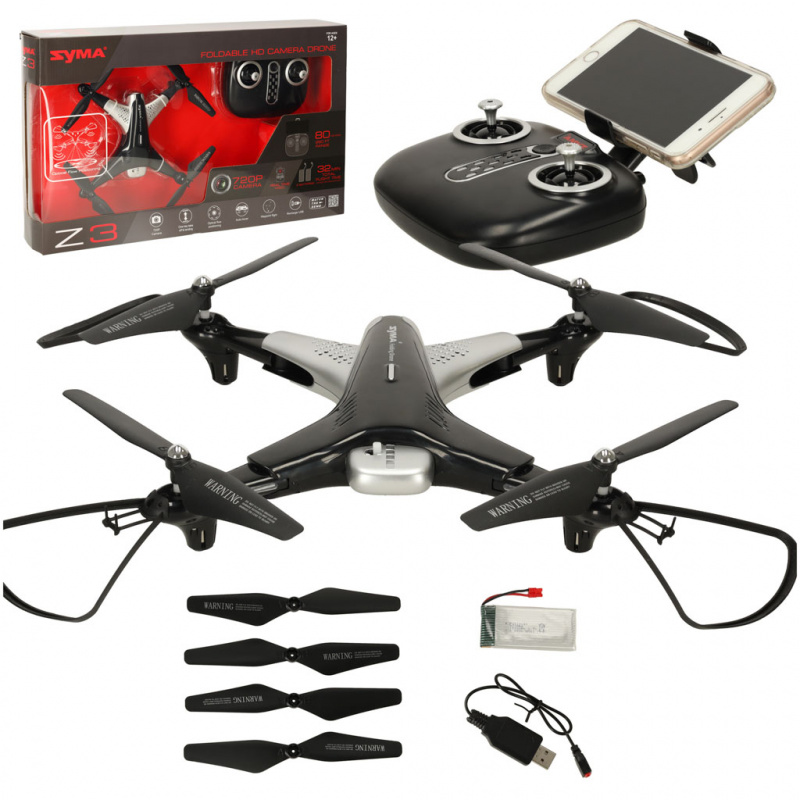 Dron s kamerou na dálkové ovládání RC SYMA Z3 2,4GHz HD kamera