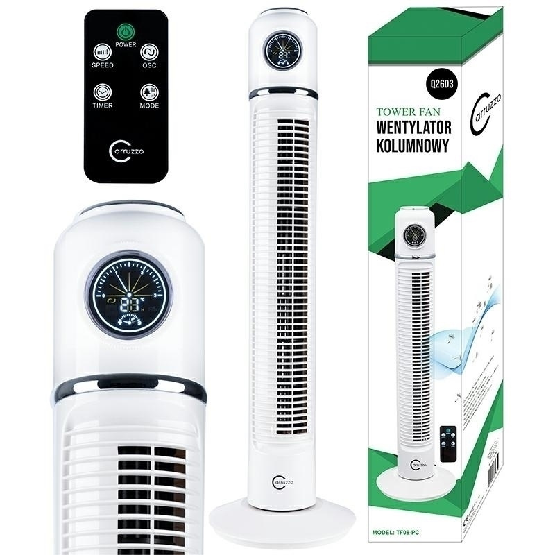 Q26D3 SLOUPOVÝ VENTILÁTOR VĚTRÁK 75CM