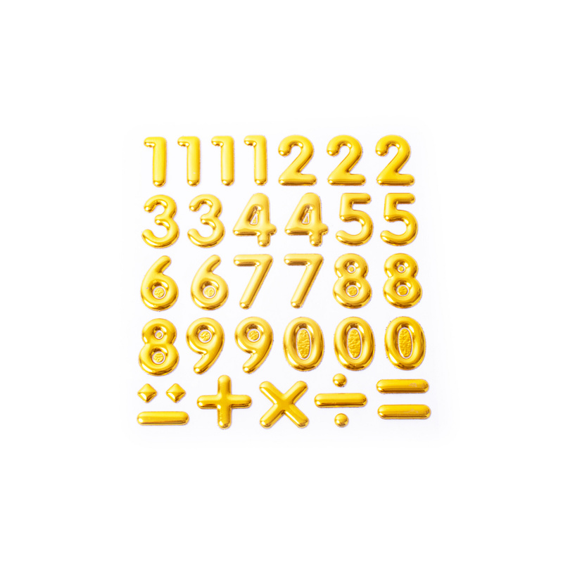 Aga4Kids Samolepící čísla DS8109ZC