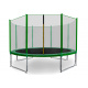 Aga SPORT PRO Trampolína 335 cm Dark Green + ochranná síť