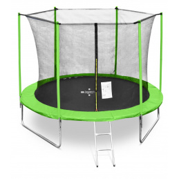Legoni Trampolína 250 cm Light Green + vnitřní ochranná síť + žebřík