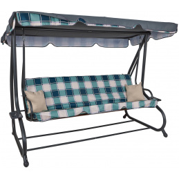 Aga Zahradní houpačka XXXL COMFORT LUX Square Green