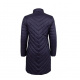 Versace 19.69 Dámský prošívaný kabát C67 Navy