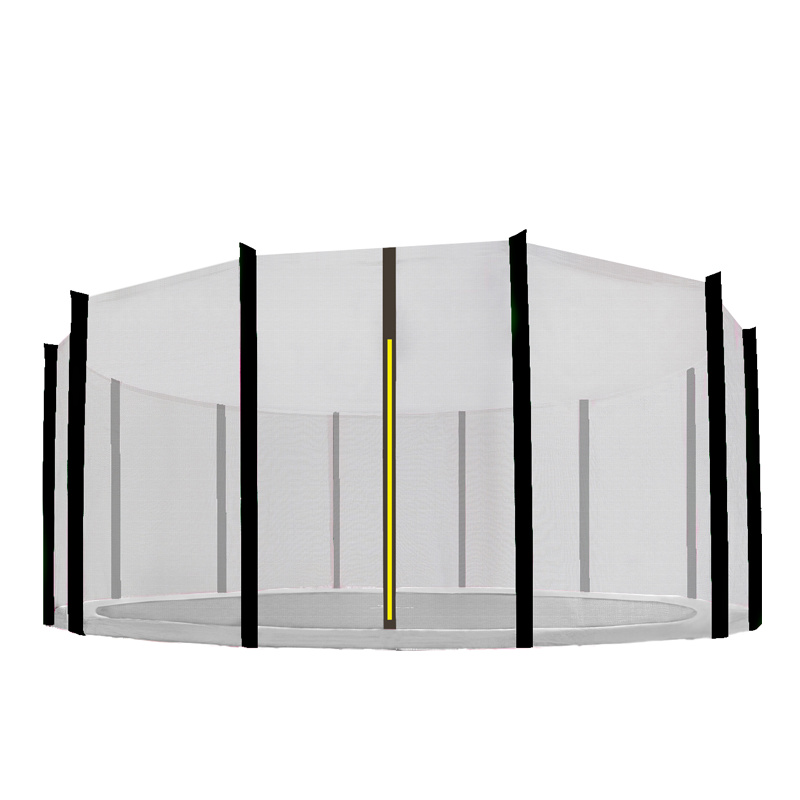 Aga Ochranná síť 430 cm na 12 tyčí Black net / Black