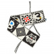 Aga Vzdělávací kontrastní senzorická knížka SOVA Černobílá
