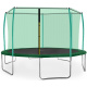 Aga SPORT FIT Trampolína 430 cm Dark Green + vnitřní ochranná síť
