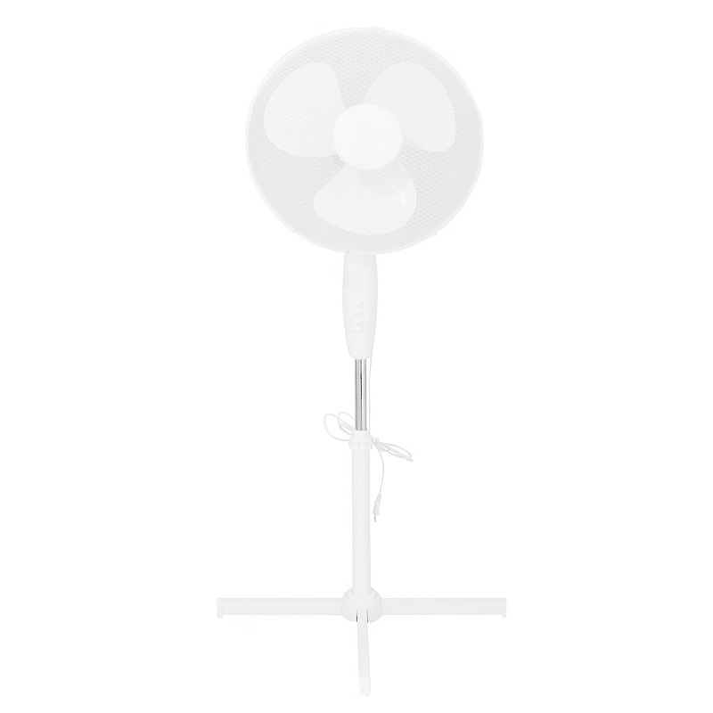 Aga Stojanový ventilátor 40 cm Bílý 6DAZ437 - II. JAKOST