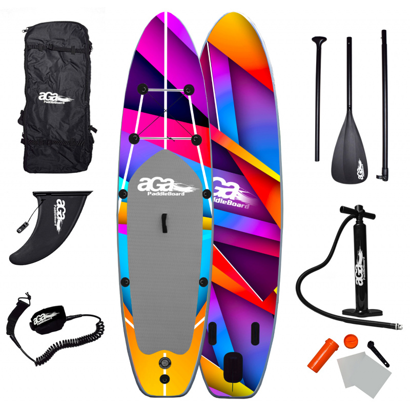 Aga Paddleboard MR5018FH 320x81x15 cm s držákem na prut