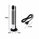 Aga Sloupový ventilátor 79 cm Bílý