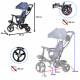 Aga Dětská tříkolka TRIKE FIX LITE Modrá