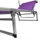 Aga Zahradní polohovací lehátko GARDEN EXCLUSIVE MC372310L Lila