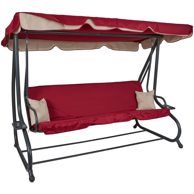 Aga Zahradní houpačka XXXL COMFORT LUX Fuchsia