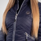 Versace 19.69 Dámský prošívaný kabát C67 Navy