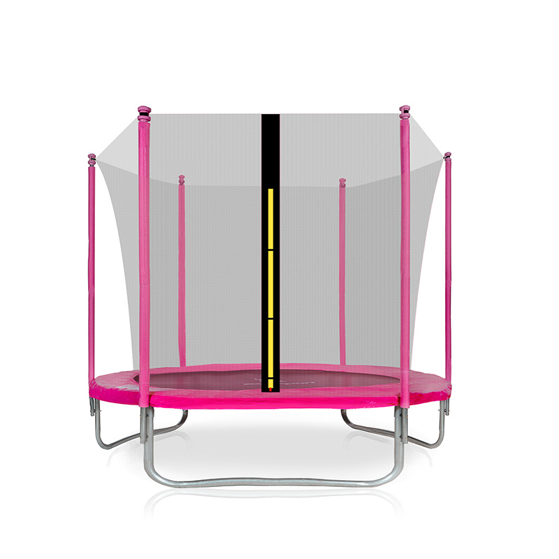 Aga SPORT FIT Trampolína 180 cm Pink + vnitřní ochranná síť