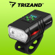 Sada LED osvětlení na kolo, 4T6, AKU 2 ks Trizand 18668