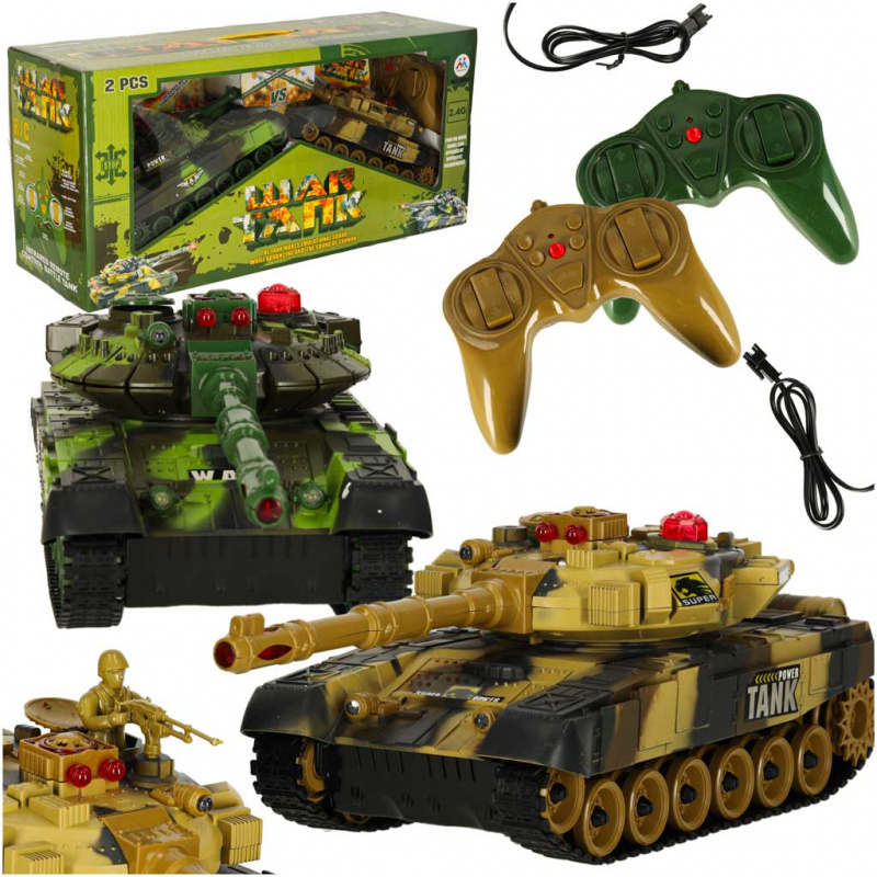 Aga RC Válečná tanková souprava 9993 2.4GHz