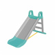 Aga4Kids Skluzavka s madlem 140 cm Šedo-tyrkysová