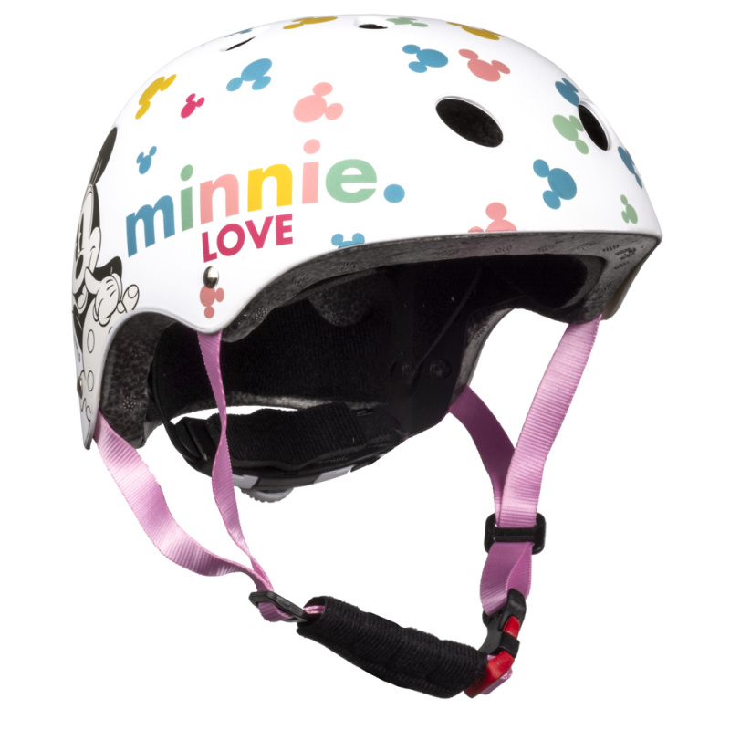 SPORTOVNÍ HELMA MINNIE BÍLÁ