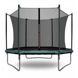 Aga SPORT FIT Trampolína 180 cm Dark Green + vnitřní ochranná síť