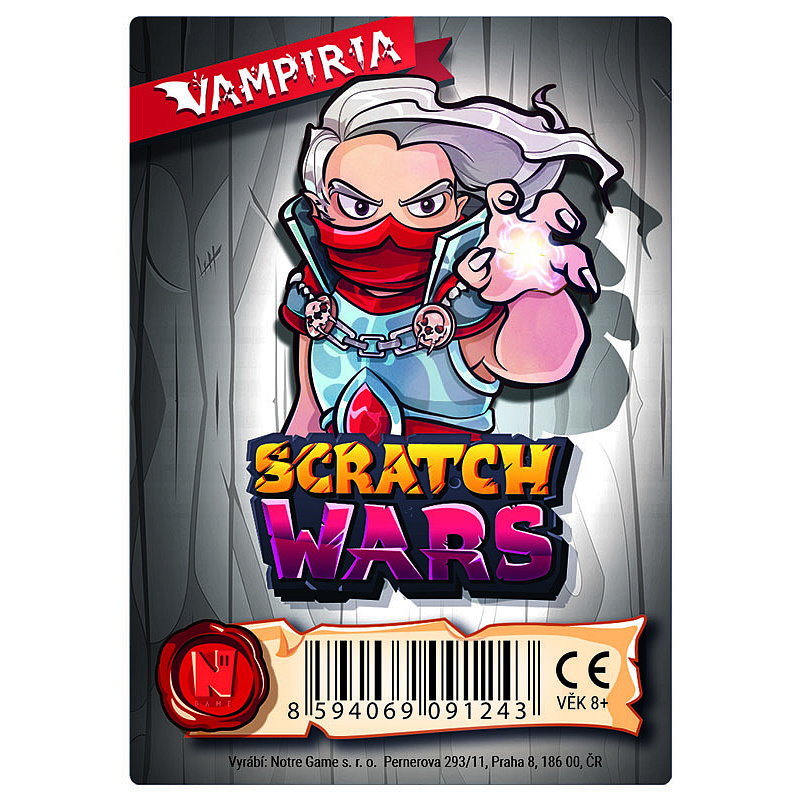 Scratch Wars - Karta hrdiny Vampiria