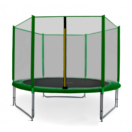 Aga SPORT PRO Trampolína 305 cm Dark Green + ochranná síť