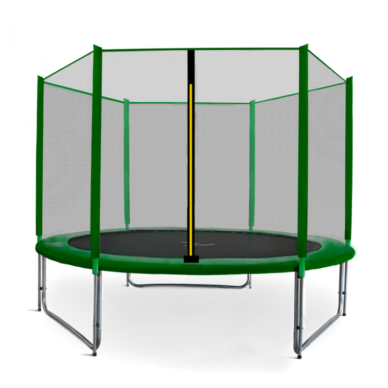 Aga SPORT PRO Trampolína 305 cm Dark Green + ochranná síť