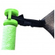 Legoni Trampolína 250 cm Light Green + vnitřní ochranná síť + žebřík