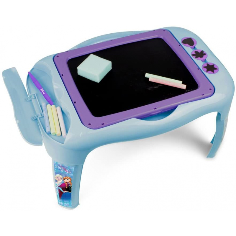 Darpeje Ledové království Dětský stoleček s oboustrannou tabulí