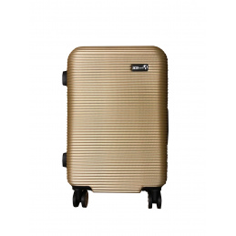 Aga Travel Cestovní kufr 56x38x23 cm MR4651 Zlatý
