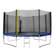 Linder Exclusiv Trampolína XXL 430 cm + ochranná síť + žebřík + krycí plachta