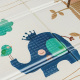 Aga4Kids Dětská skládací pěnová podložka 200x180 cm DS3012