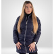 Versace 19.69 Dámský prošívaný kabát C67 Navy