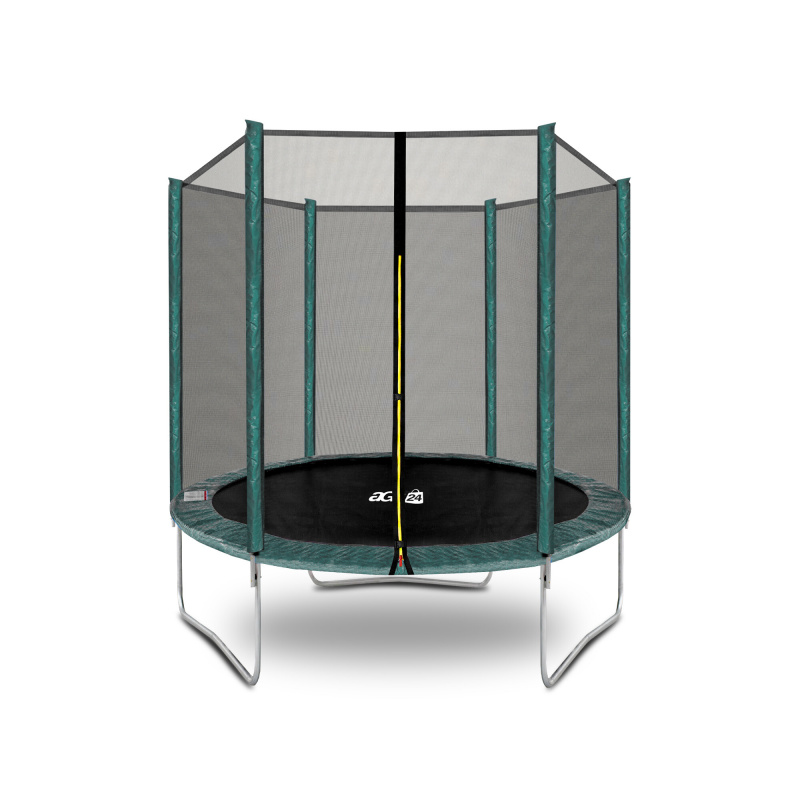 Aga SPORT TOP Trampolína 180 cm Dark Green + ochranná síť
