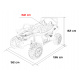 Vozidlo Buggy Arctic Cat Bílý